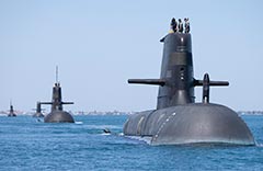 RAN Collins class submarines